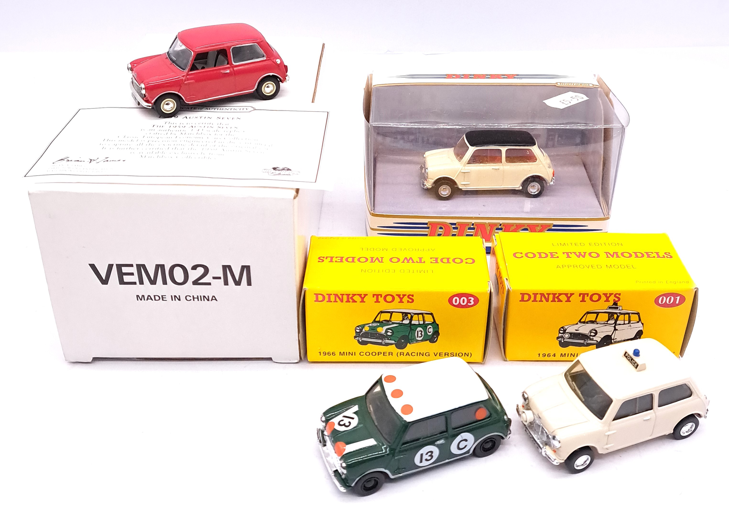 Matchbox, a boxed mixed group comprising of "The Dinky Collection", "Dinky Toys Code Two Models" ...