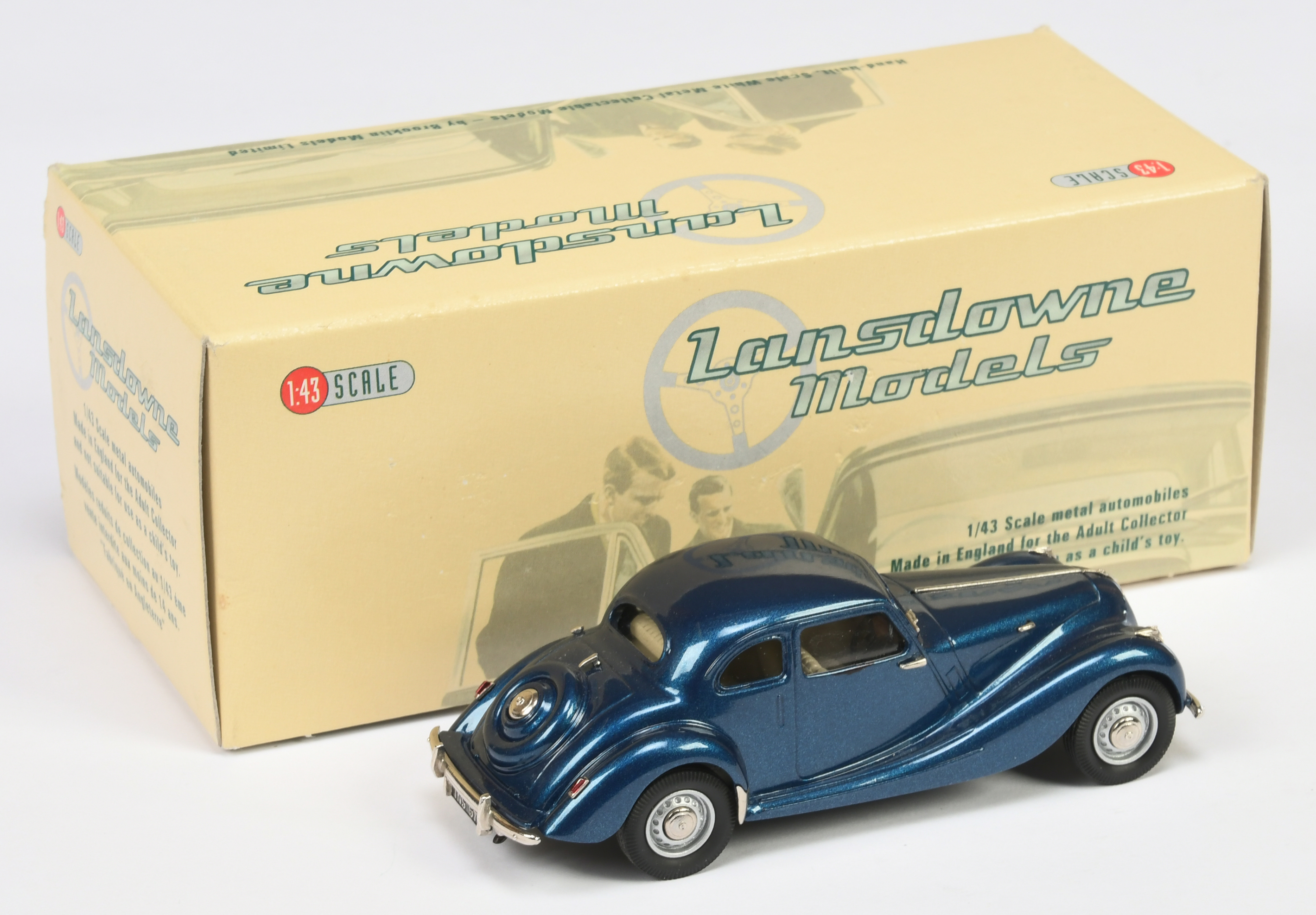 Lansdowne Models (Brooklin)  LDM31X 1947 Bristol 400 (Kensington Blue) - Mint in Near Mint box. - Image 2 of 2