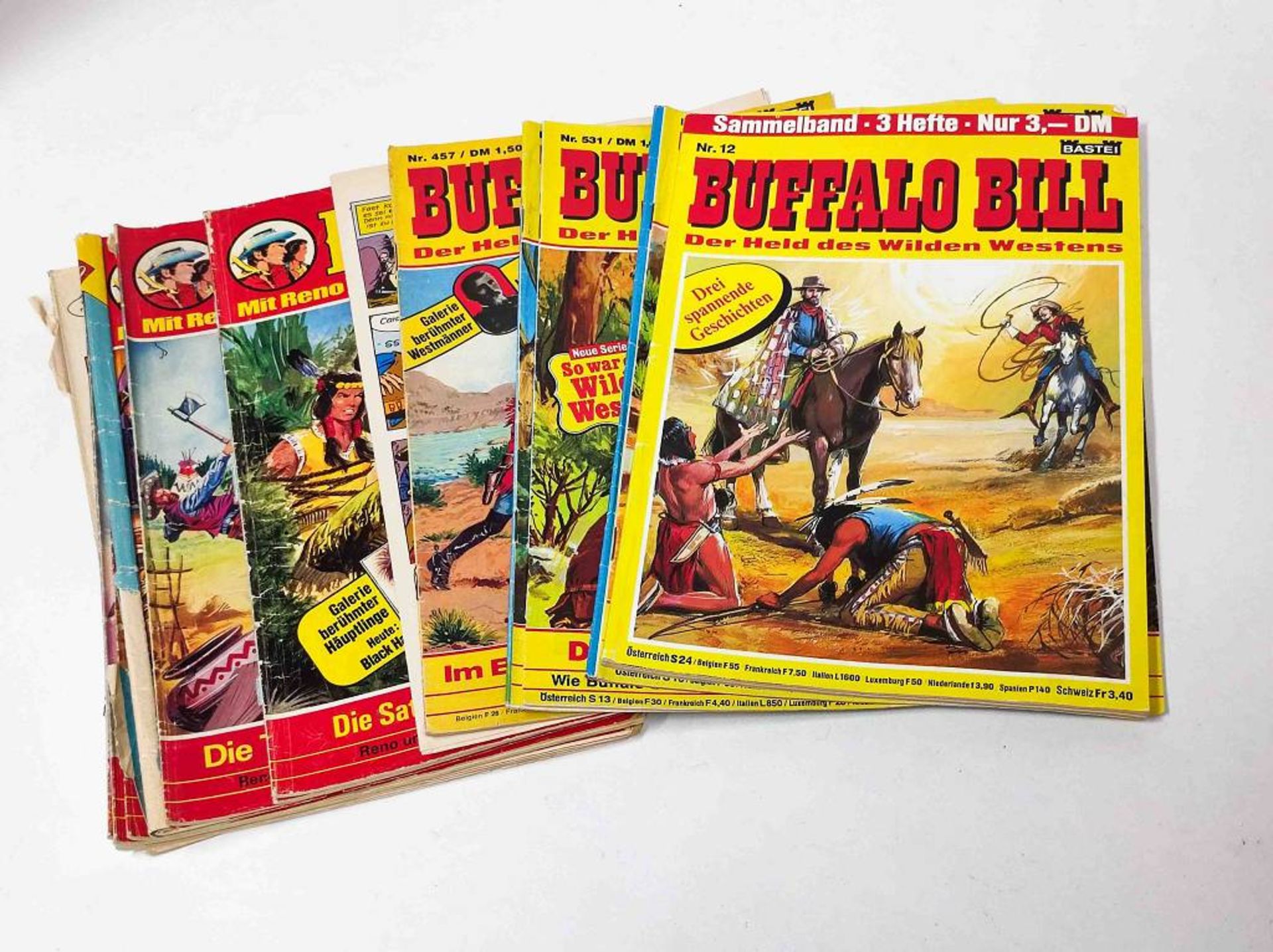 Konvolut Lasso + Buffalo Bill Hefte - Bild 2 aus 2