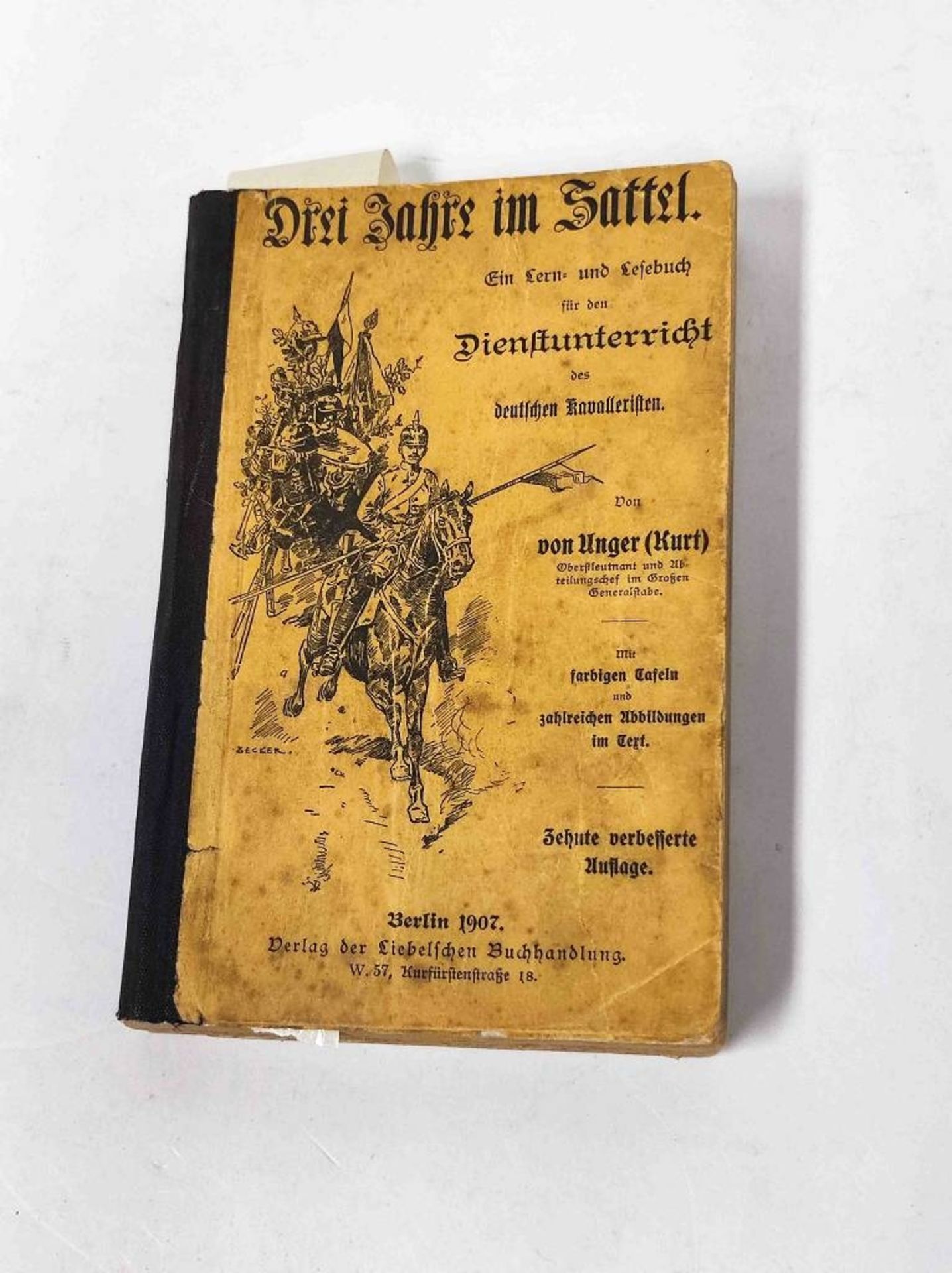 Buch Drei Jahre im Sattel