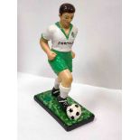 Vintage Keramik Fußballspieler Werder Bremen