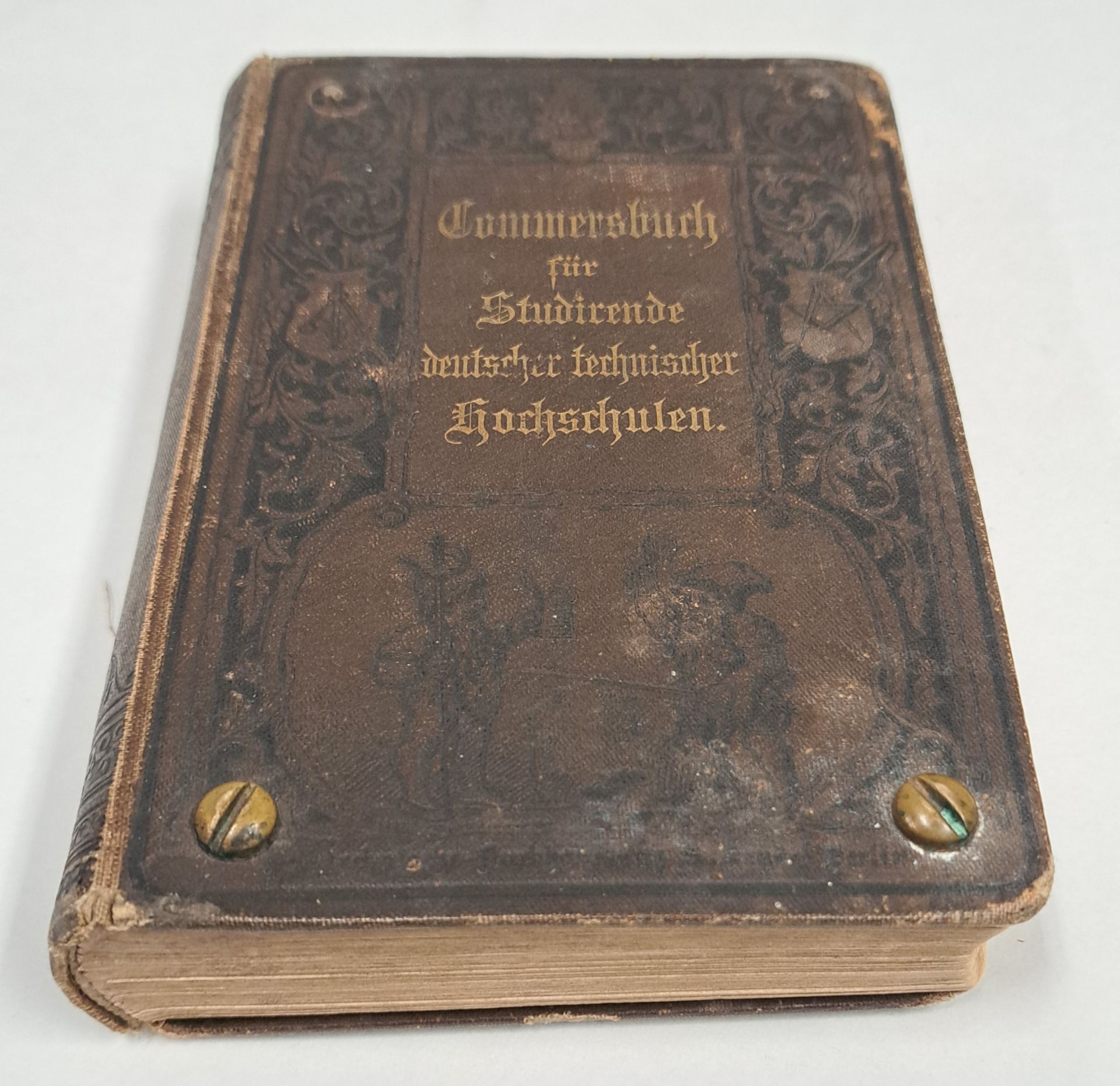 Antikes Commers Buch Biernägel