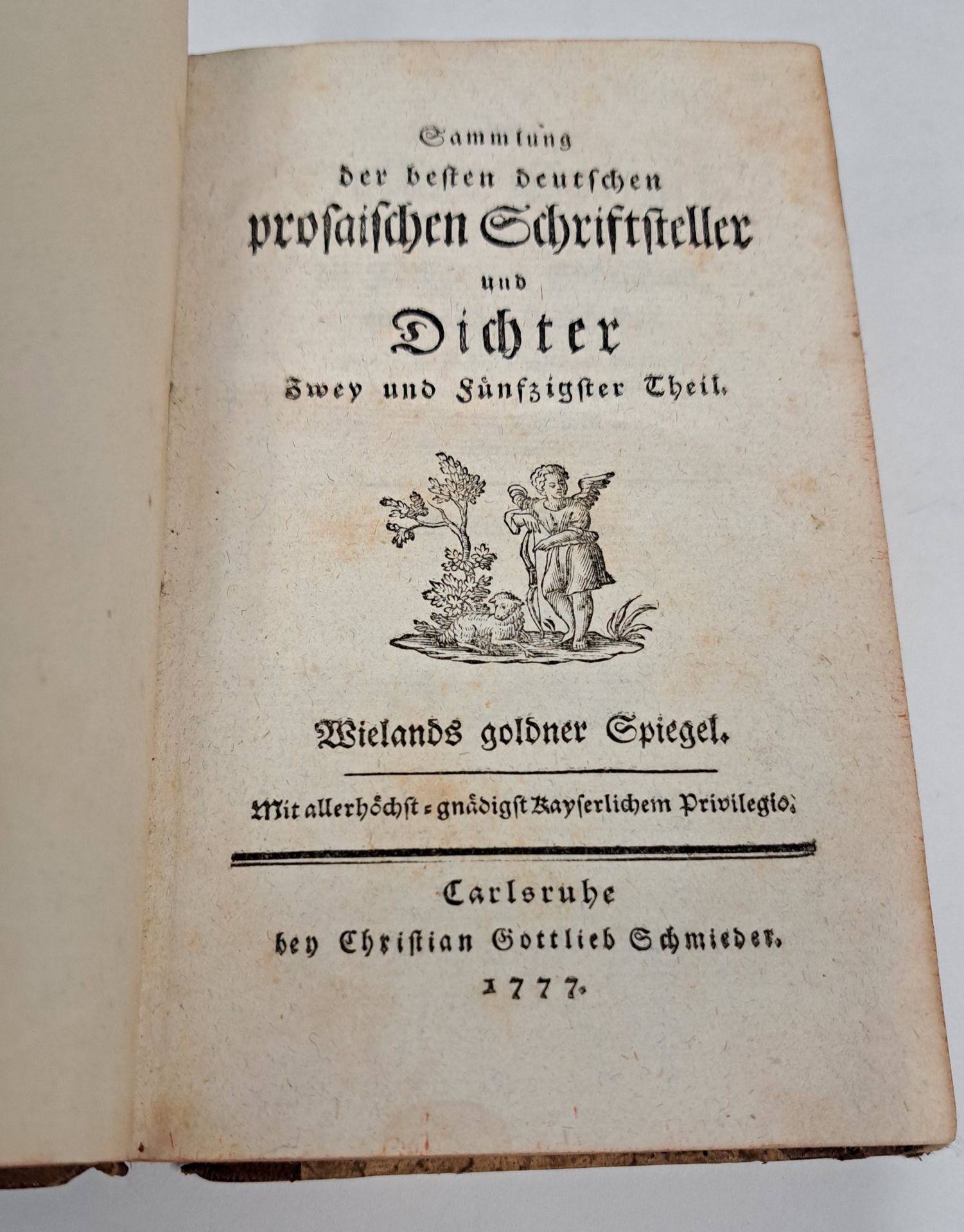 Sammlung dtsch. prosaischer Schriftsteller 1777 - Bild 3 aus 4
