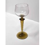 Antikes Weißweinglas