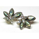 925er Silber Ohrringe Opal