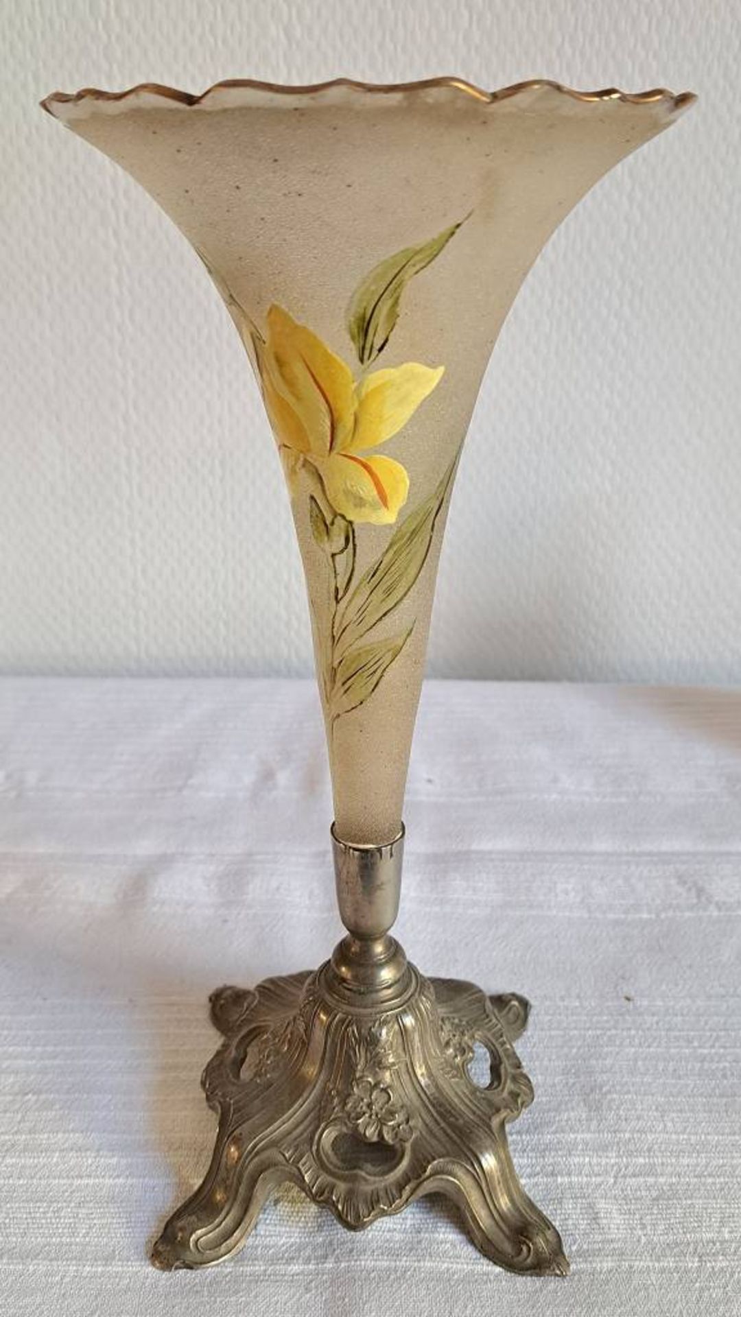 Antike Art Nouveau Jugendstil Vase - Image 4 of 5