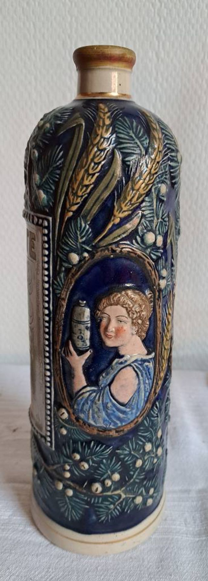 Antike Keramikflasche Schlichte Sternhagen - Bild 4 aus 7