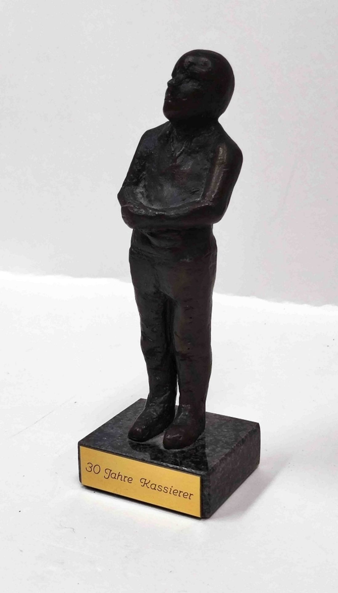 A. Frömberg Bronzefigur "Der Wächter"
