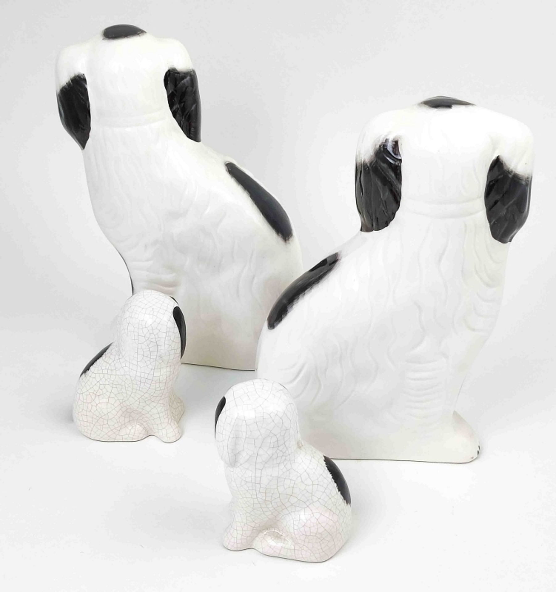 4 Stk. Keramik Hunde - Bild 2 aus 3