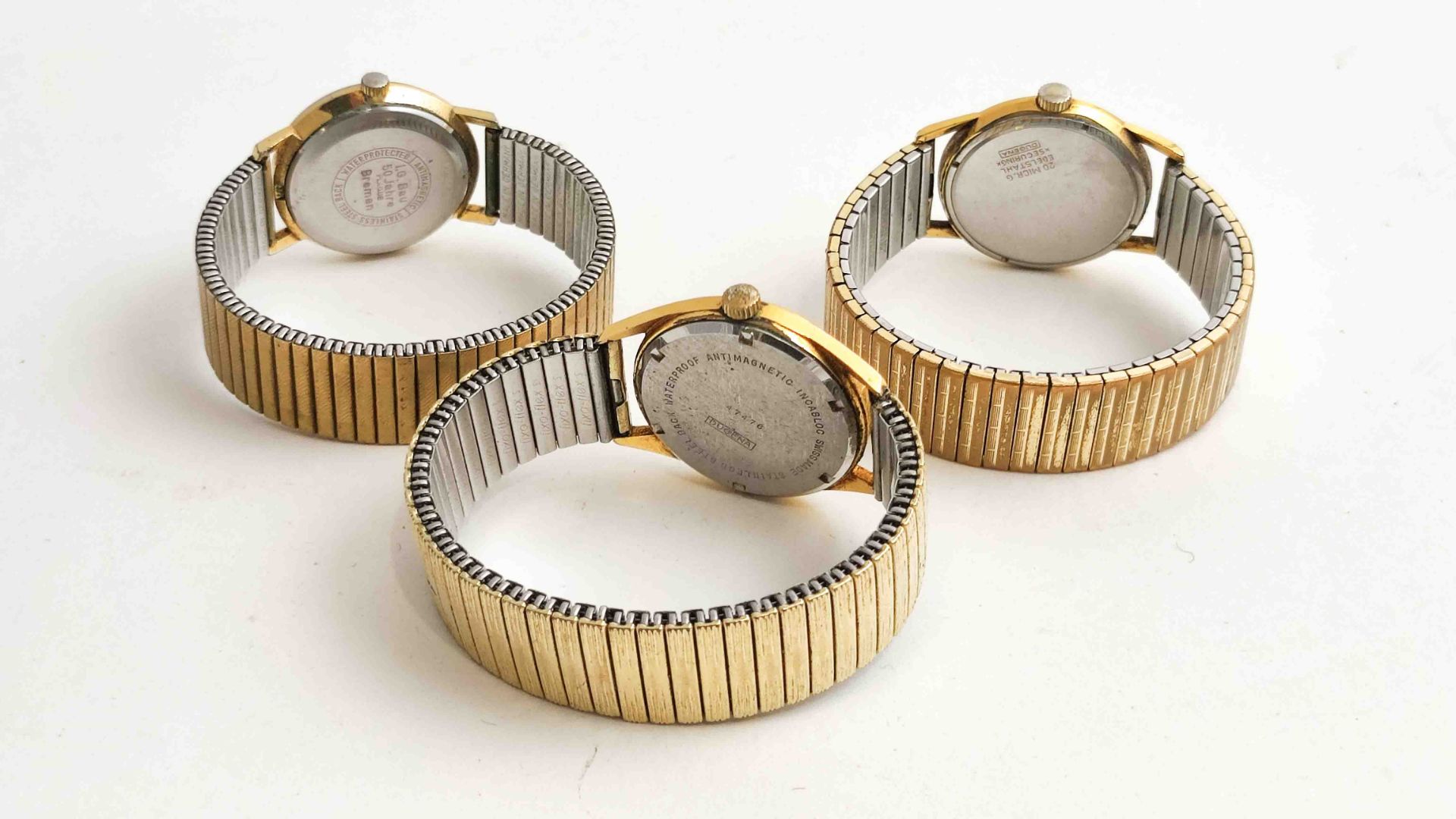3 Stk. Vintage Herren Armbanduhren - Bild 2 aus 2