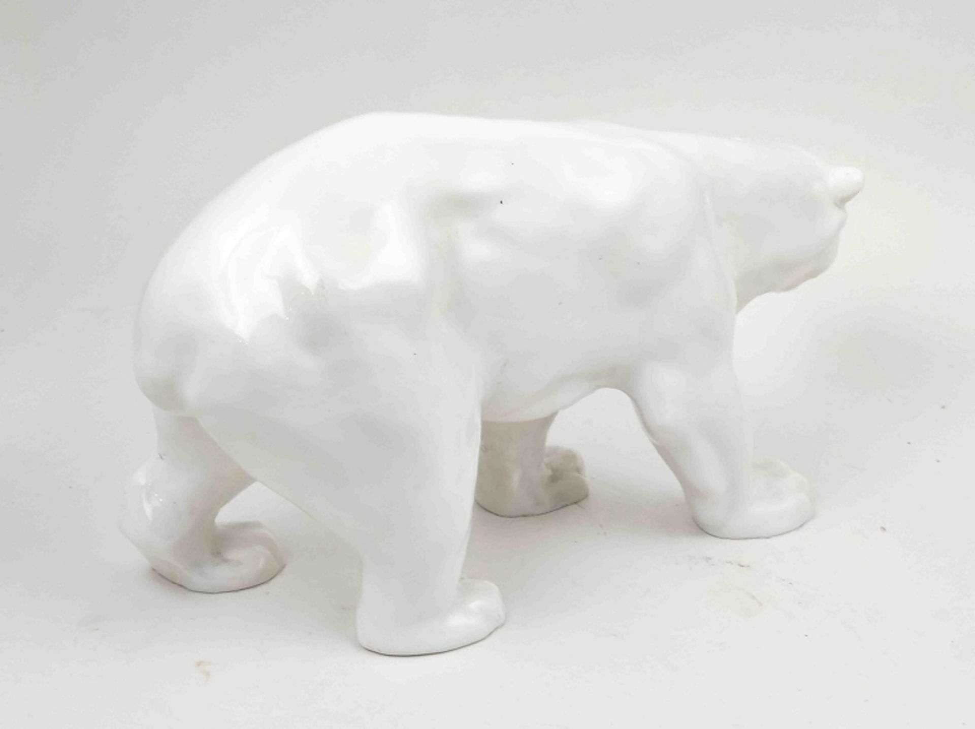 Große Eisbär Figur - Bild 2 aus 2