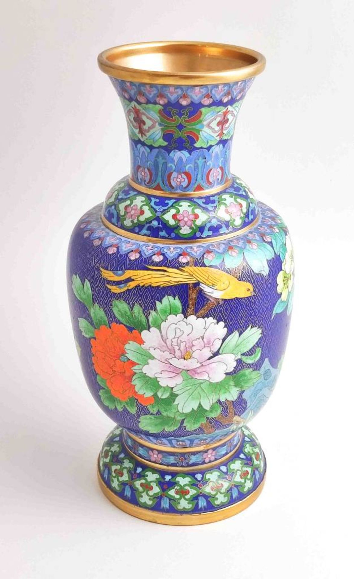 XL Cloisonné Vase