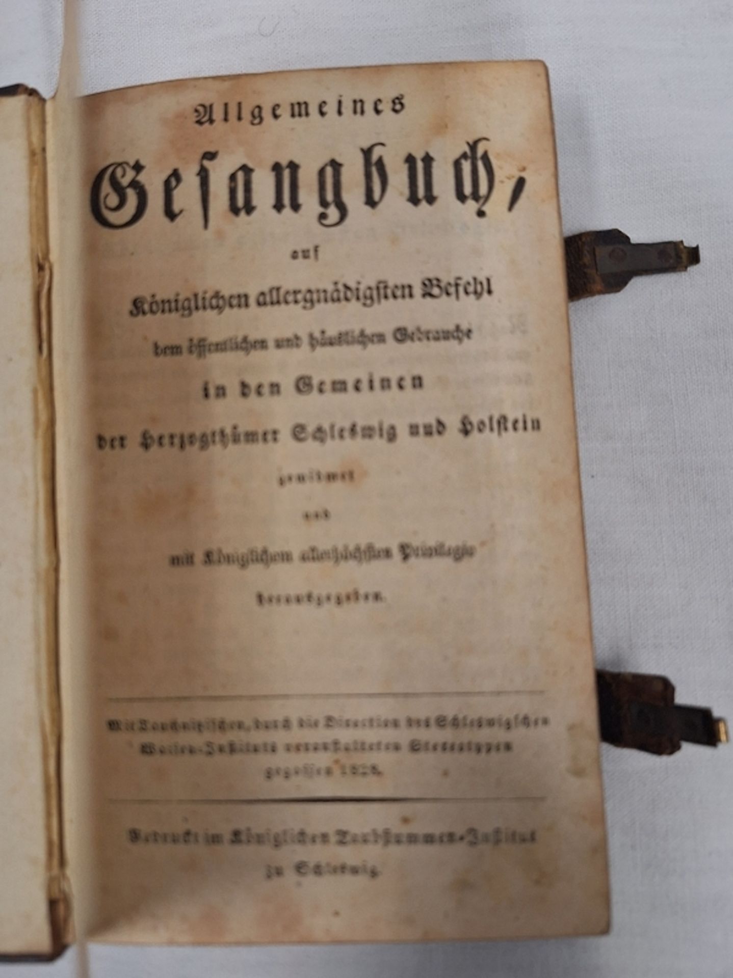 Antikes Gesangbuch 1828 - Image 5 of 6