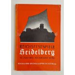 WKII Antikes Programmheft Reichsfestspiele Heidelberg 1936