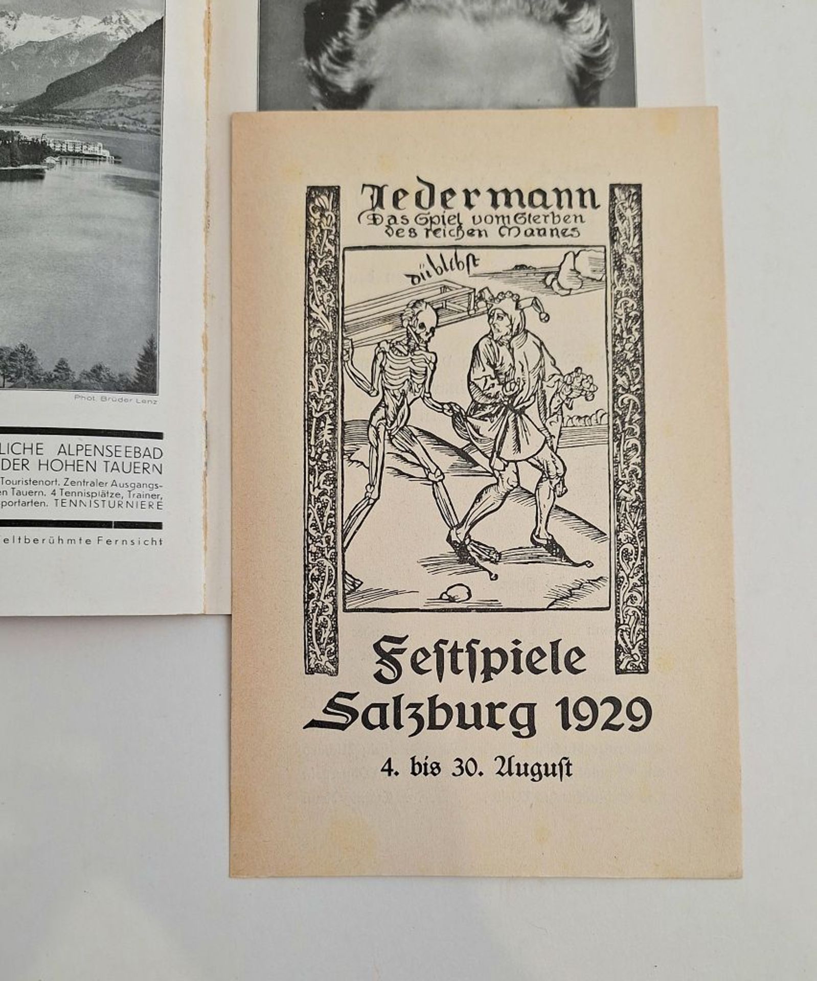 Programm und Führer der Salzburger Festspiele 1929 - Bild 3 aus 4