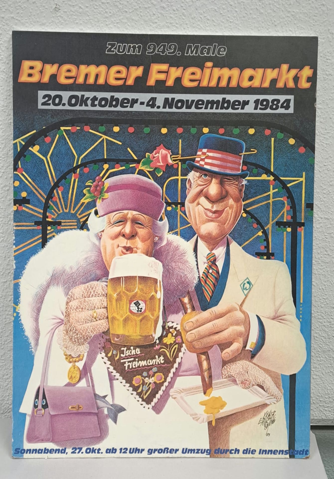 Bremer Freimarkt Reklame - Bild 2 aus 2