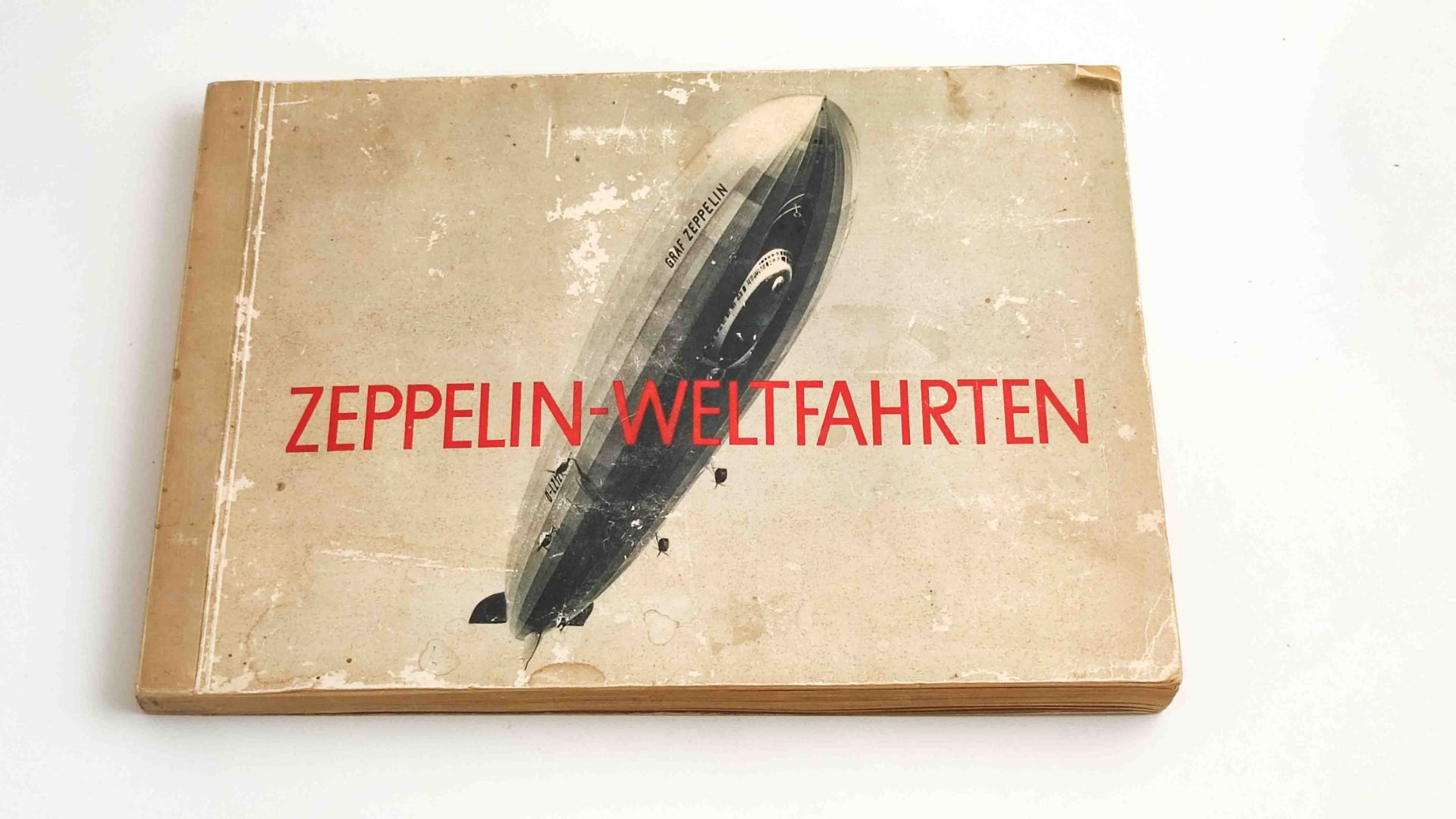 WKII Sammelabum Zeppelin-Weltfahrten