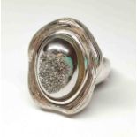 925er Silber Designer Ring