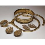 5-tlg. Vintage Schmuck Ensemble