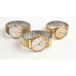 3 Stk. Vintage Herren Armbanduhren