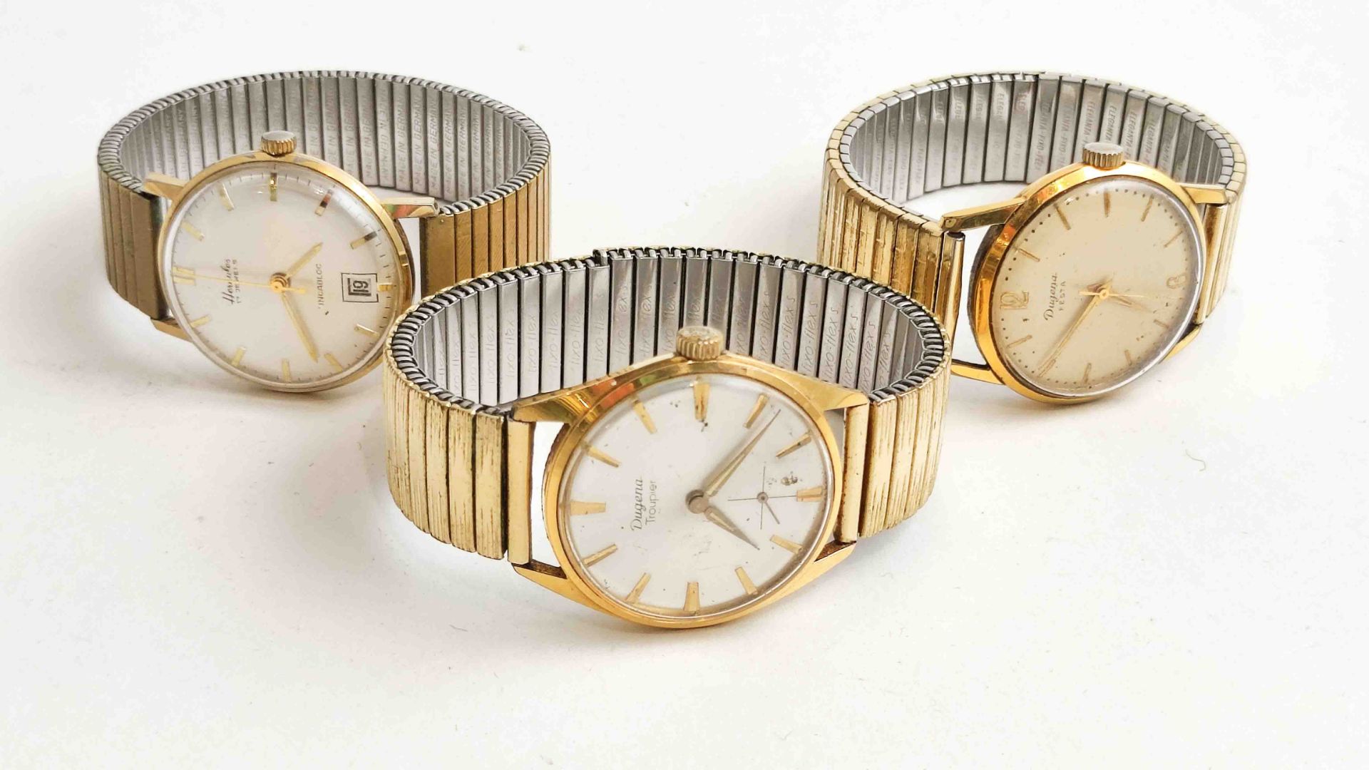 3 Stk. Vintage Herren Armbanduhren