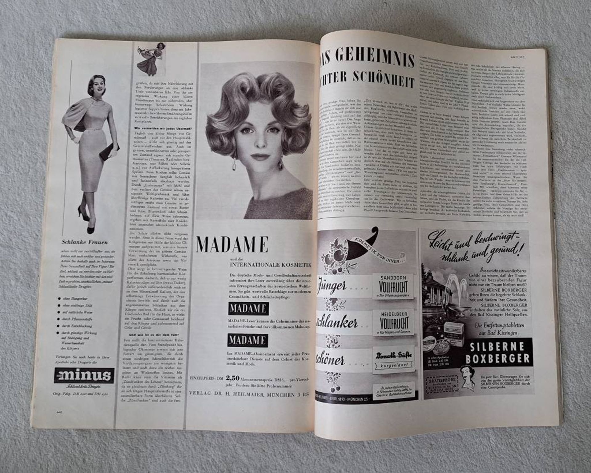 Zeitschrift "Film und Frau" 1958 - Bild 7 aus 11