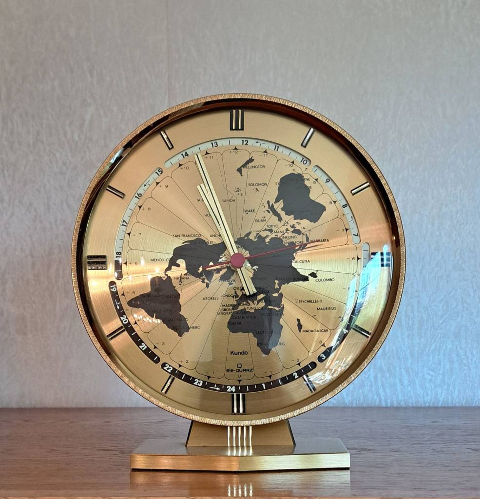 Mid Century Tisch Uhr - Image 4 of 4