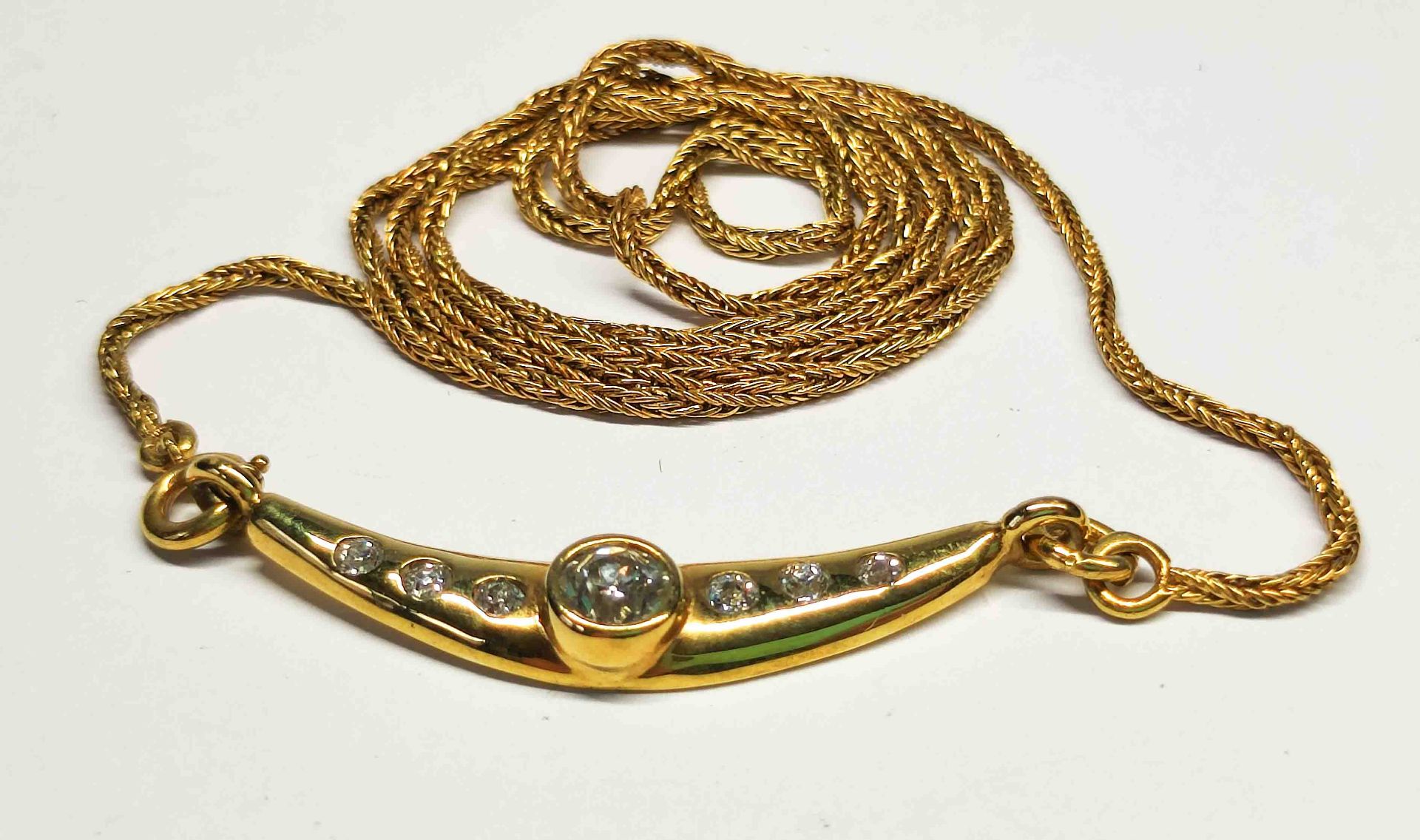 585 14K Brillant Collier - Image 3 of 3