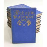 10x Daheim Kalender 1926 - 1935