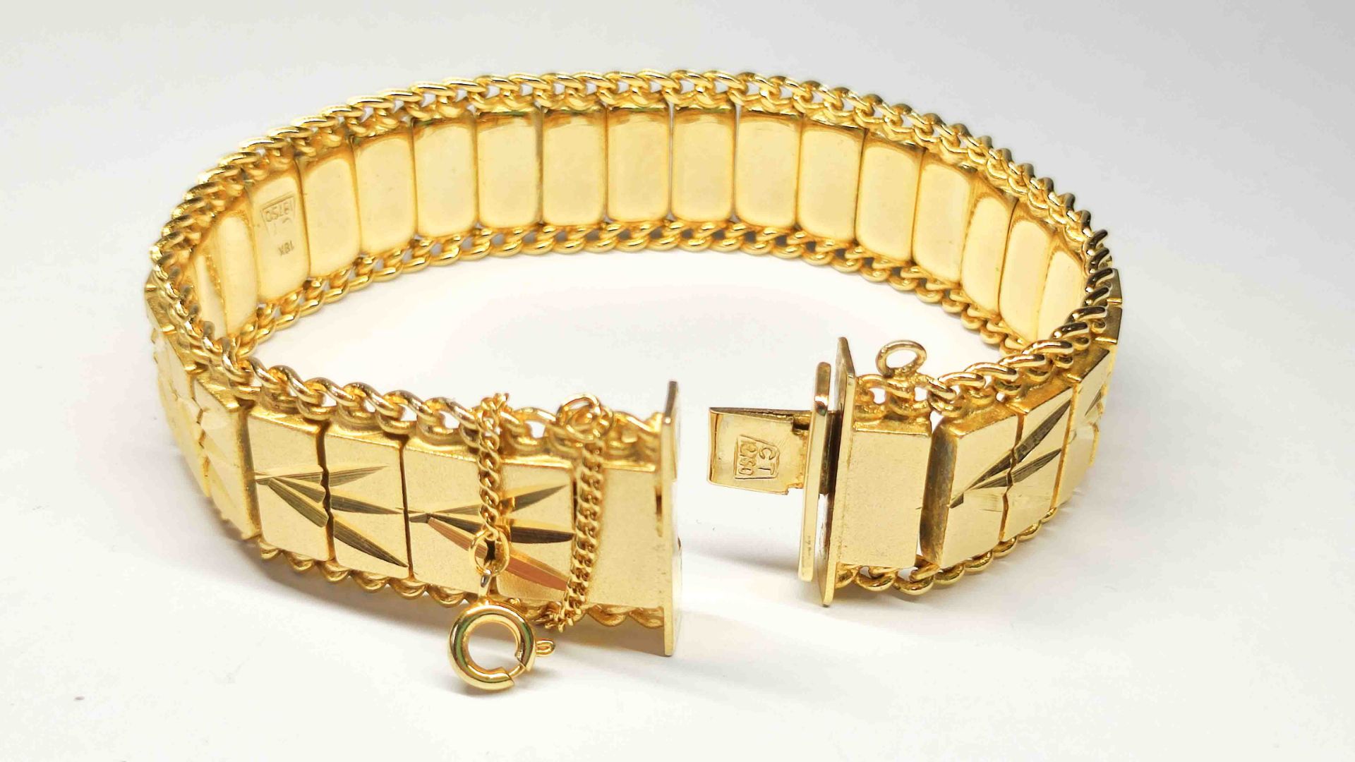 Massives Armband Gold Double - Image 2 of 2