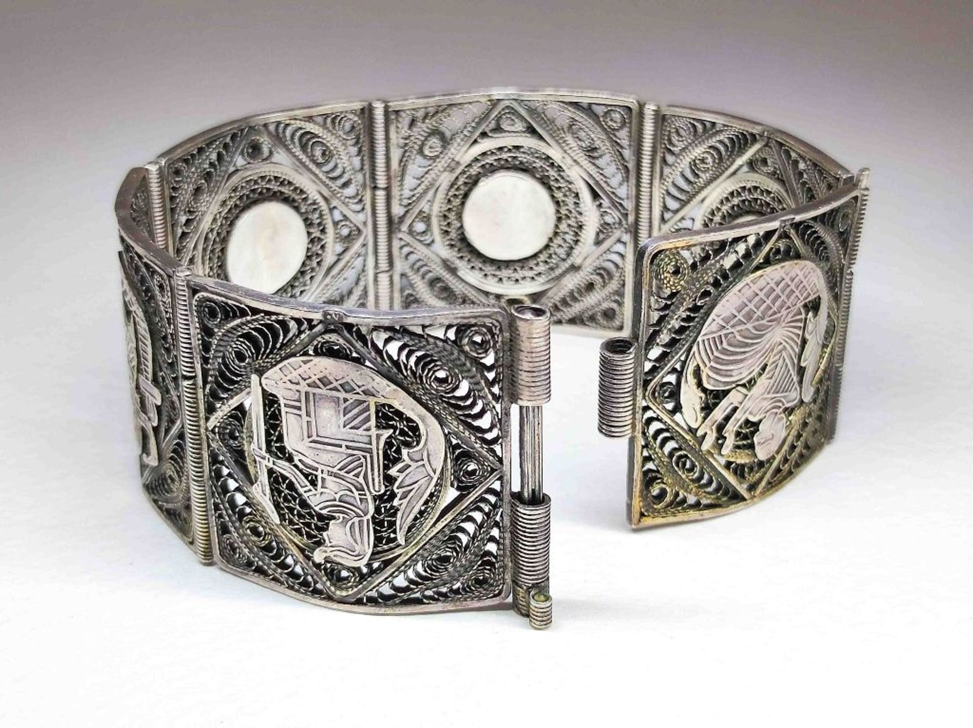 Antikes 800er Silber Armband