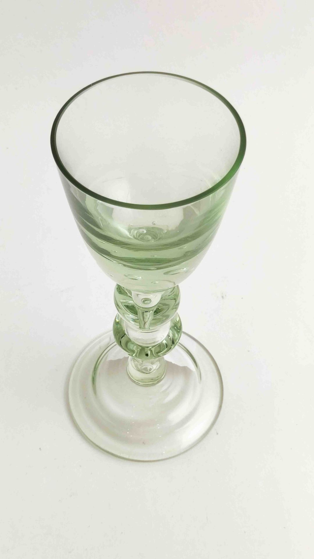 Grünglas Weinkelch - Bild 2 aus 3