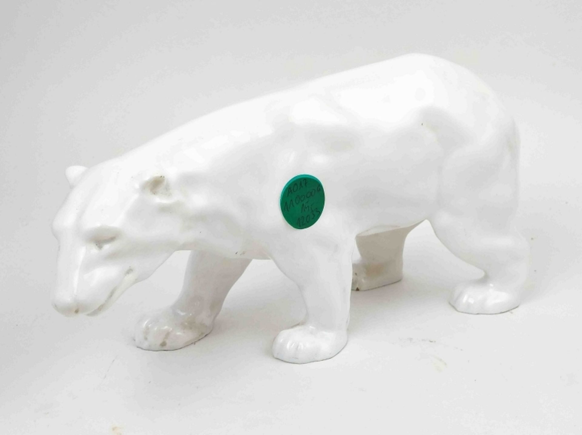 Große Eisbär Figur