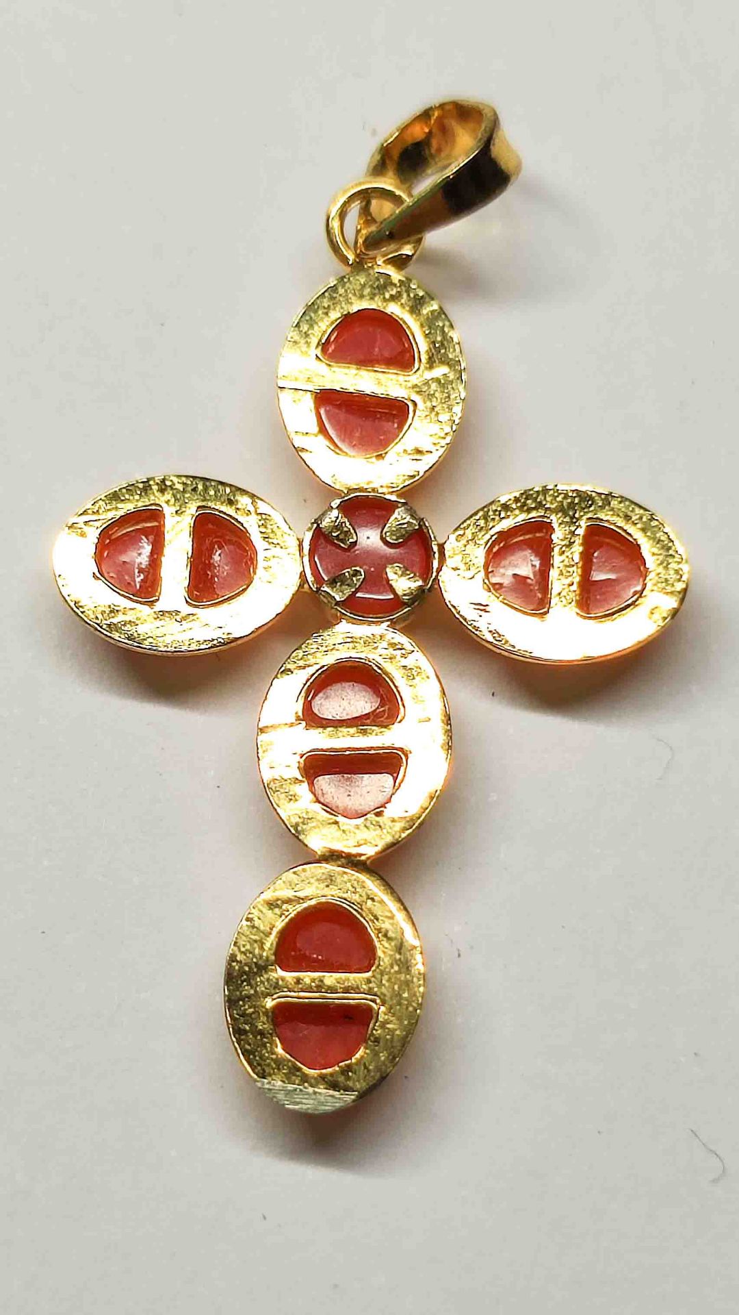 Antikes 835er Silber Kreuz - Image 2 of 2