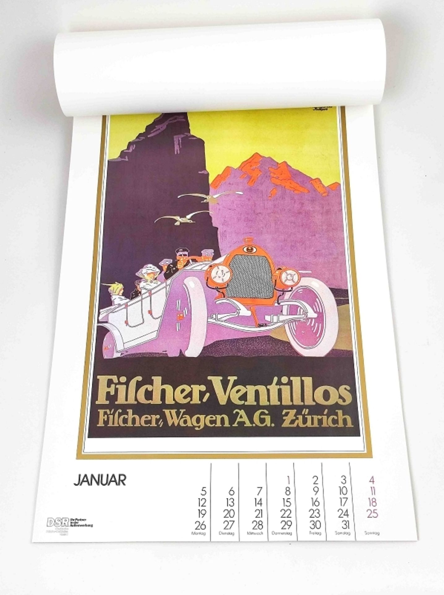DSR Plakatkalender 1981 Fahrräder - Bild 2 aus 3