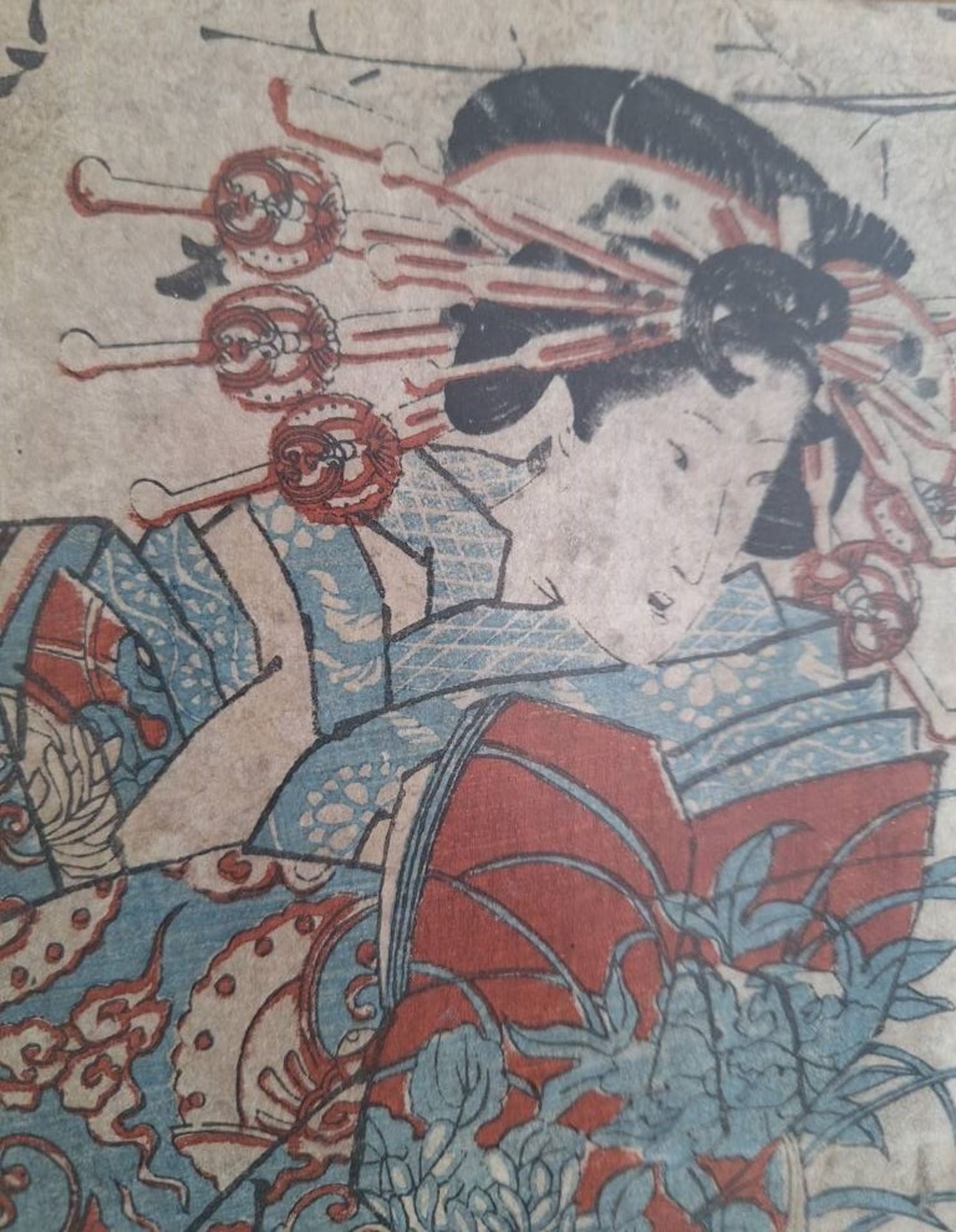 Kunisada Utagawa 1786 - 1865 Farbholzschnitt