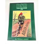 DSR Plakatkalender 1981 Fahrräder