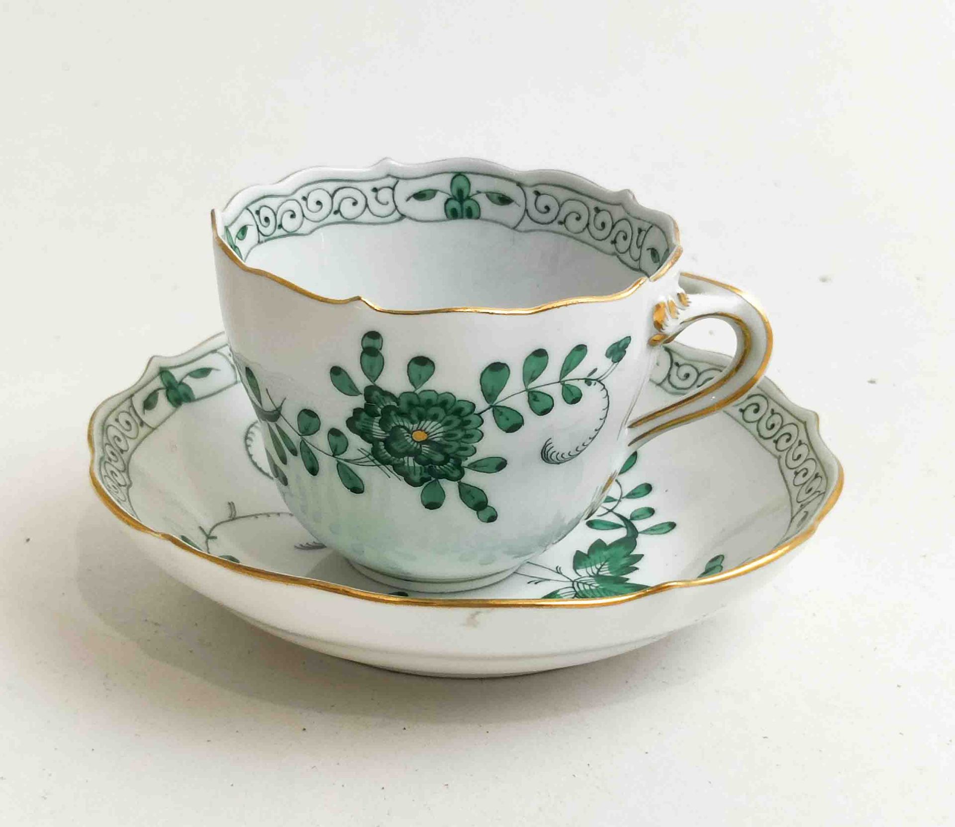 Antike Meissen Mokka Tasse - Image 4 of 4