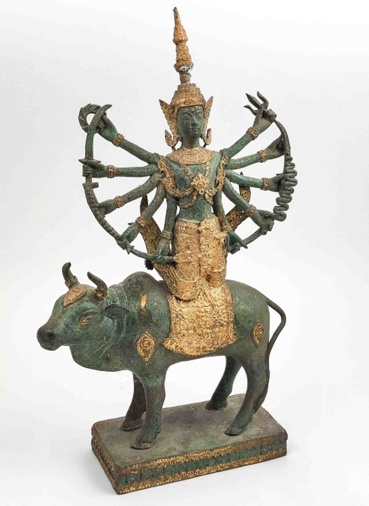 Bronzefigur Shiva - Image 4 of 4