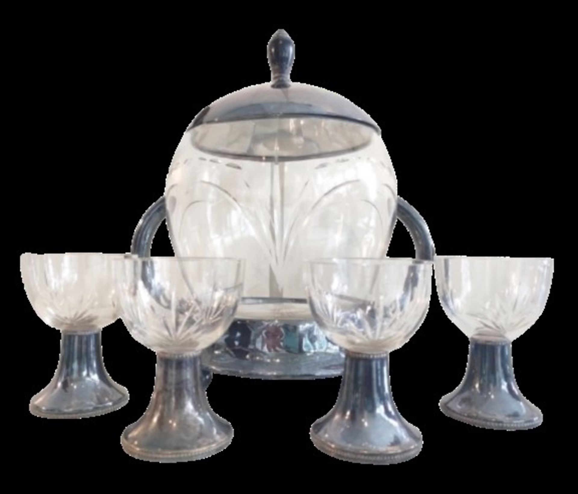 Art Deco Bowle Set Kallmeyer & Harjes