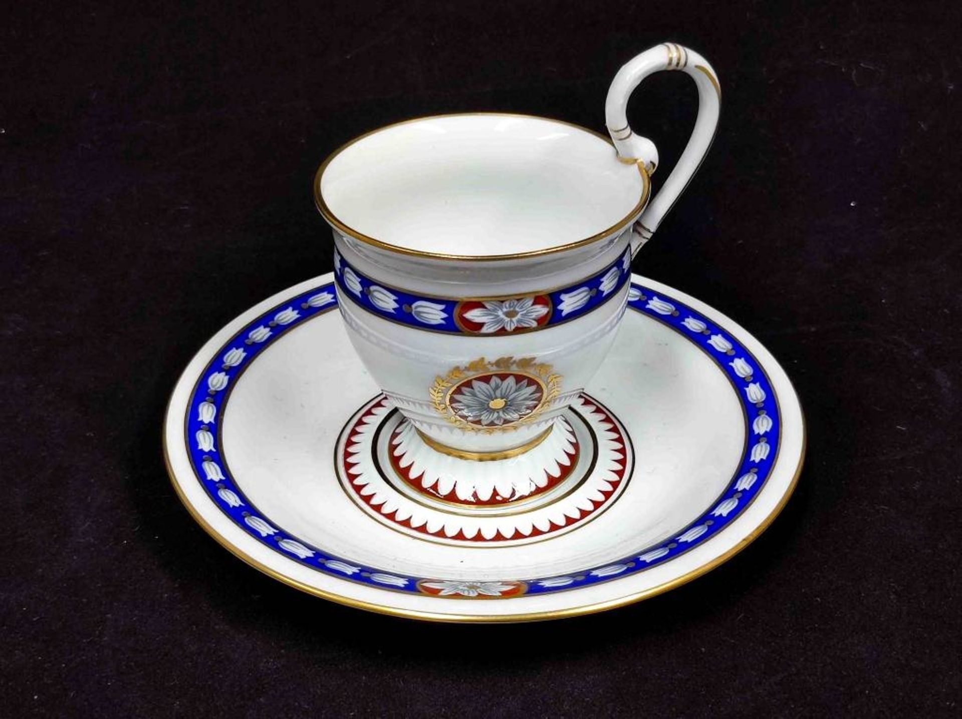 Antike Höchst Mokka Tasse 1790