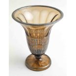 Art Deco Vase Silbermontur