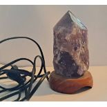 Amethyst Lampe