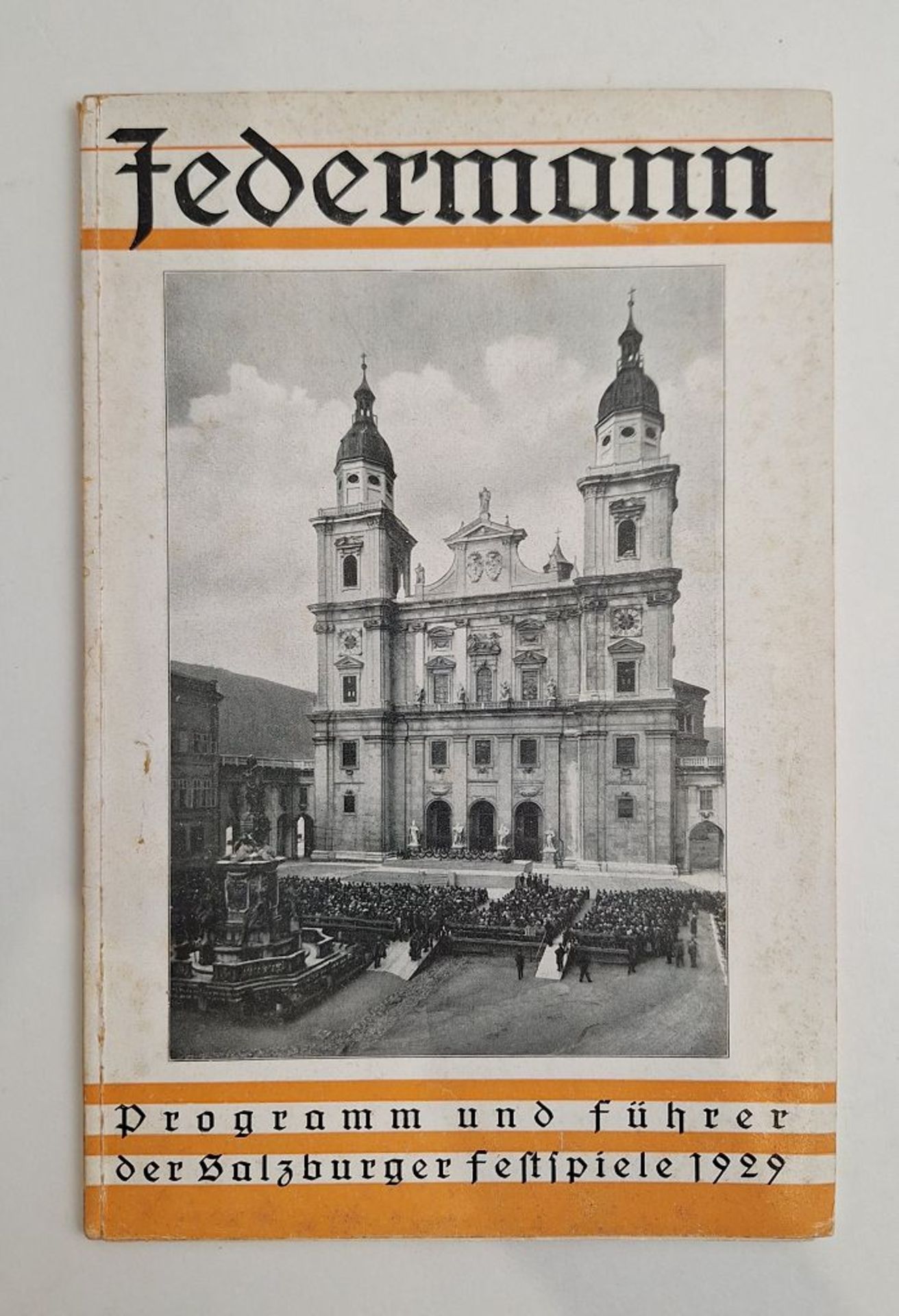 Programm und Führer der Salzburger Festspiele 1929