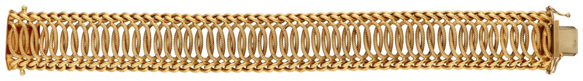 UnoAErre 18K yellow gold link bracelet. - Image 3 of 4