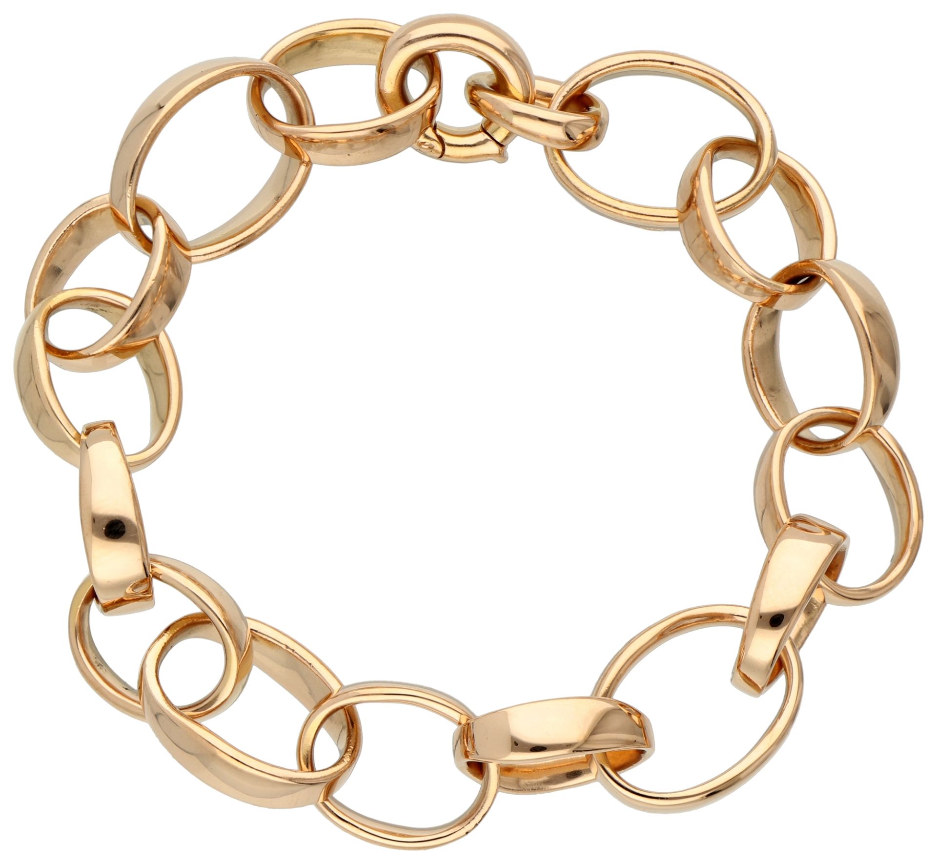 Pomellato 18K rose gold link bracelet.