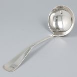 Sauce / gravy ladle silver.