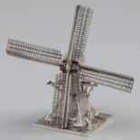 Miniature seesaw mill, silver.