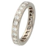 18K White gold alliance ring fully set with approx. 0.75 ct. diamond.