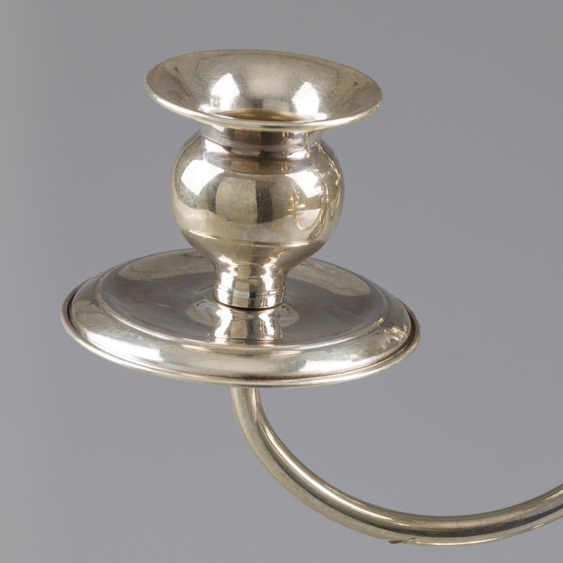 Candelabra, silver. - Image 4 of 5